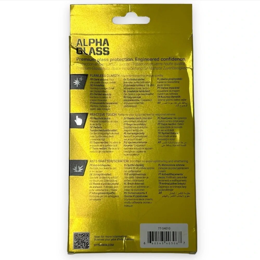 New Otterbox Alpha Glass iPhone Screen Protector 6 6S 7 8